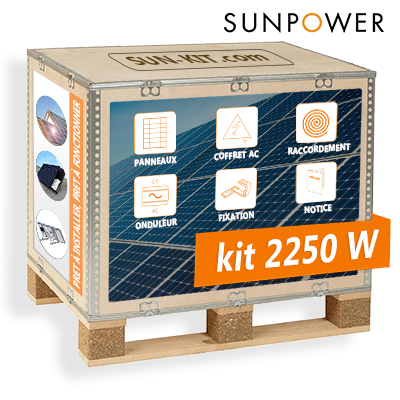 Kit solaire 6kWc triphasé micro onduleur toit plat - ref 89078 - CKW Solar  Group
